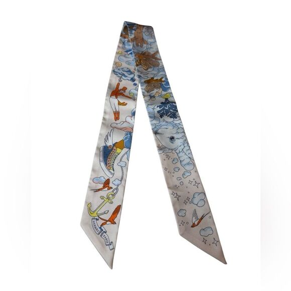 Hermes Silk Sur Mon Nuage Twilly - Picture 3 of 7